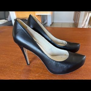 5” heel black pumps. Size 13